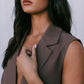 COMING SOON - Uerella Tailored Vest - Chocolate Brown