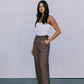 COMING SOON - Mayda Tailored Pants - Chocolate Brown
