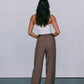 COMING SOON - Mayda Tailored Pants - Chocolate Brown