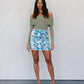 Aprire Skirt - Cobalt Floral