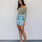 Aprire Skirt - Cobalt Floral