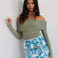 Aprire Skirt - Cobalt Floral