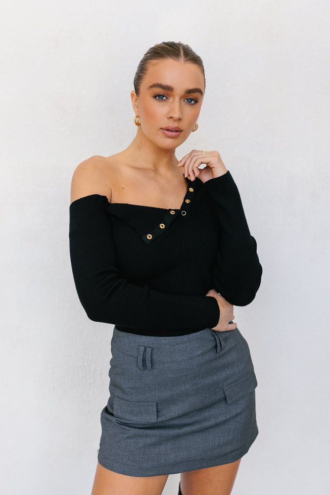 Othello Skort Charcoal