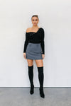 Othello Skort - Charcoal