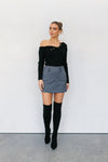 Othello Skort - Charcoal