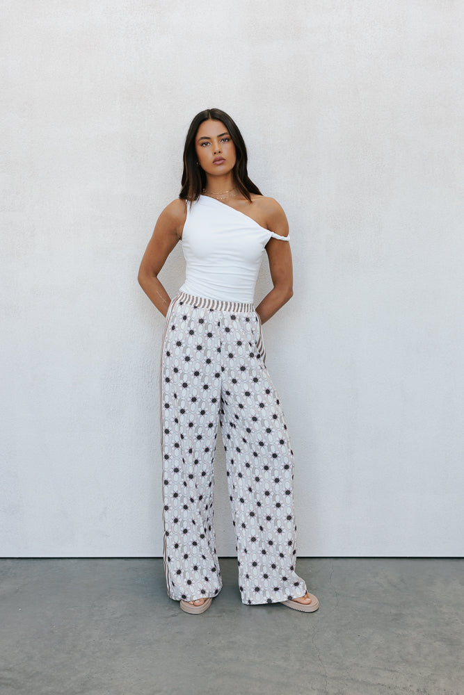 Aviary Pant Sable Print