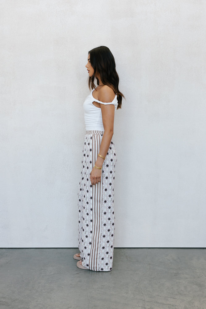 Aviary Pant Sable Print