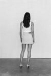 DISPATCH 07.05.25 - Erin Mini Denim Skirt - Light Wash Blue