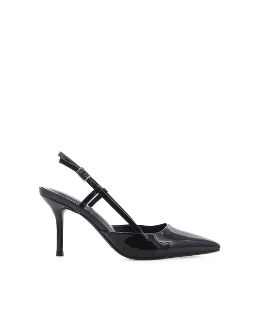 Bethany Heels - Black Patent
