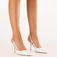 Bethany Heels - Bone Patent