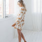 Olla Dress - Cream/Peach Floral