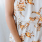 Olla Dress - Cream/Peach Floral