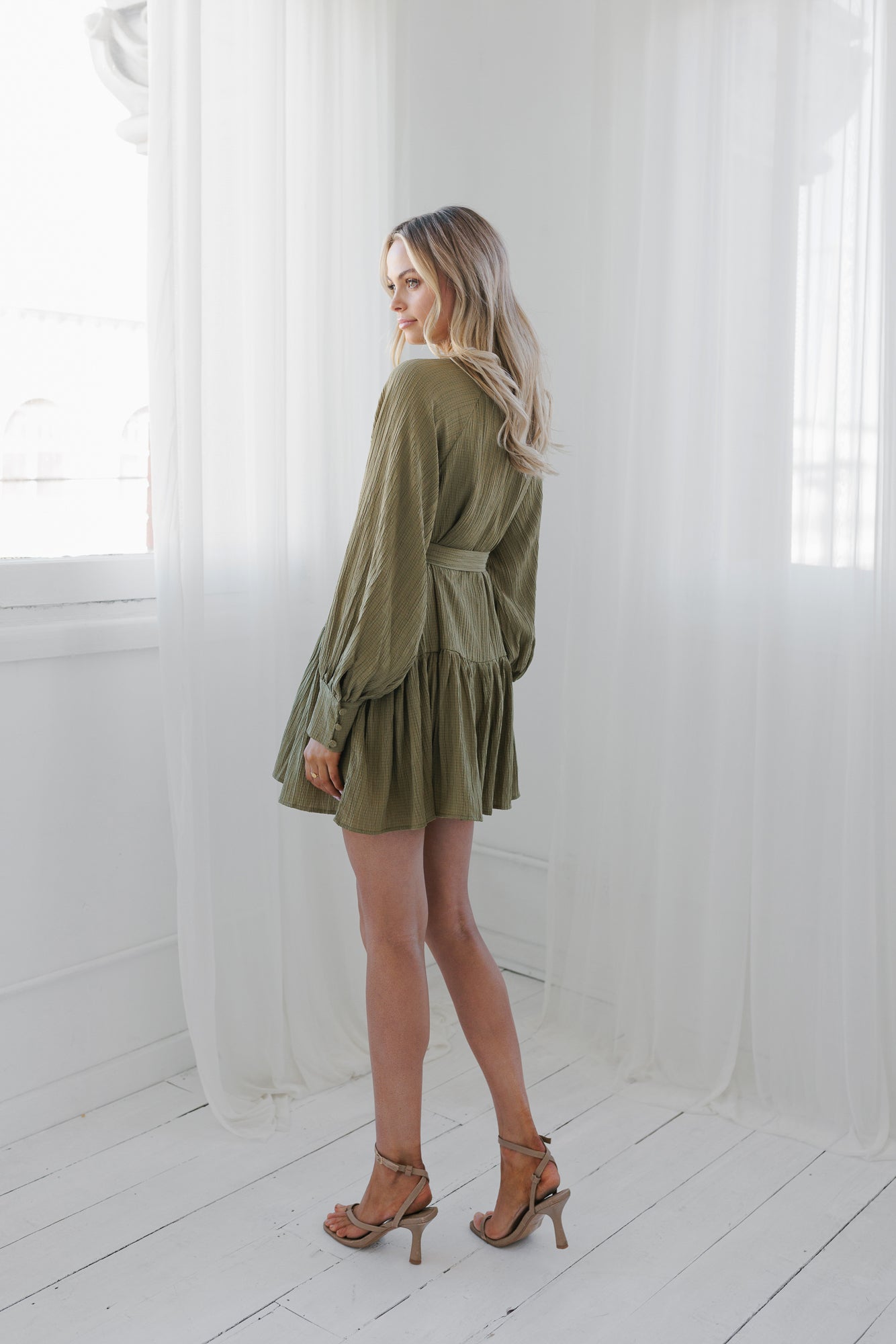 Indaco Dress - Olive