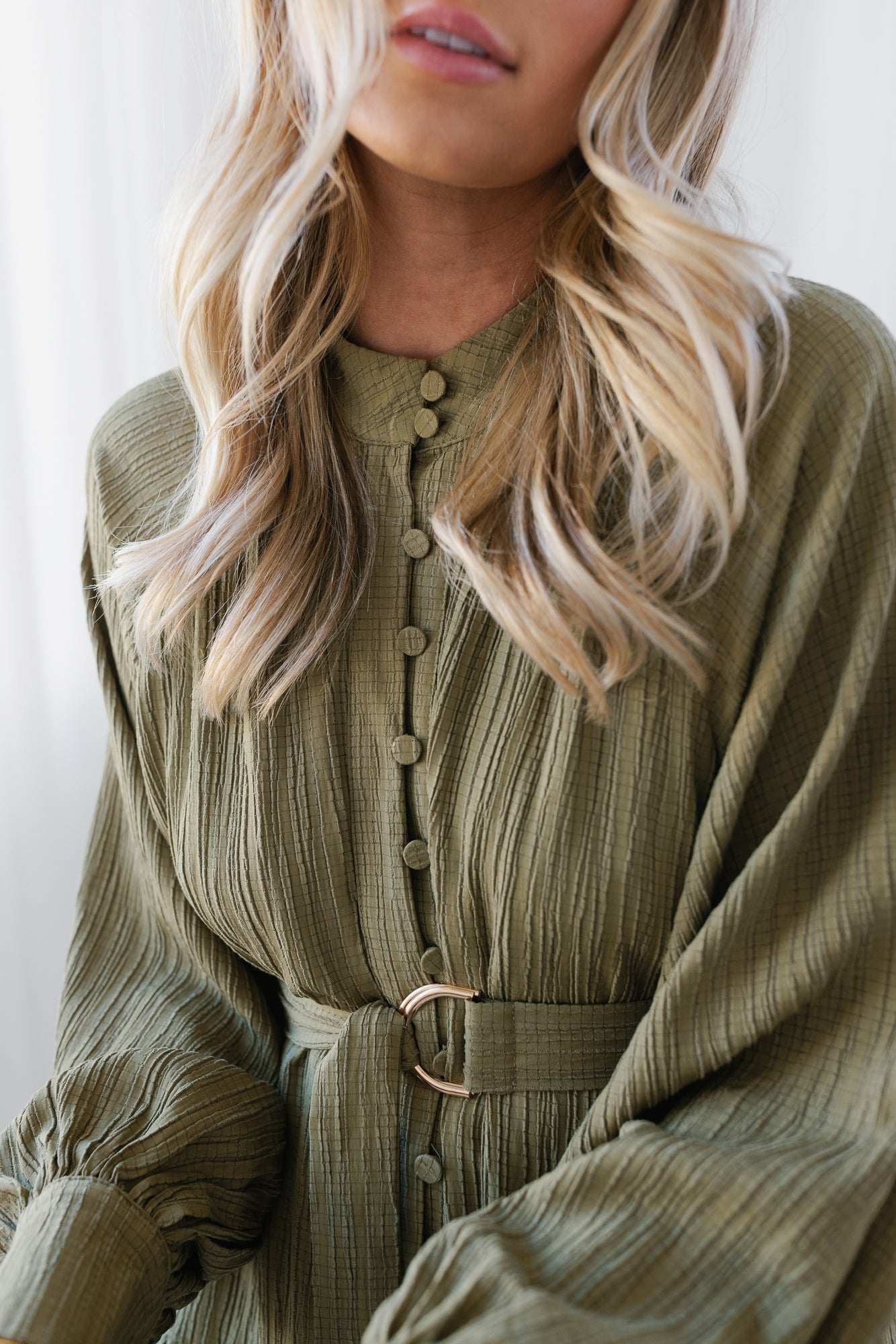 Indaco Dress - Olive