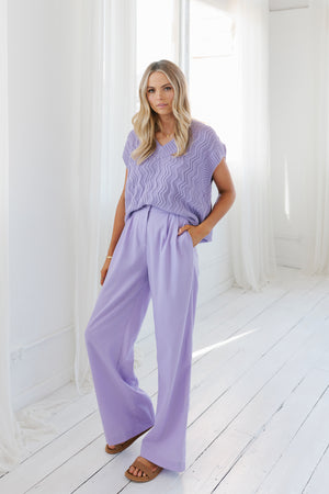 Calzare Vest - Lilac