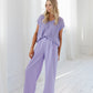 Pennello Pants - Lilac Linen