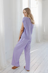 Pennello Pants - Lilac Linen