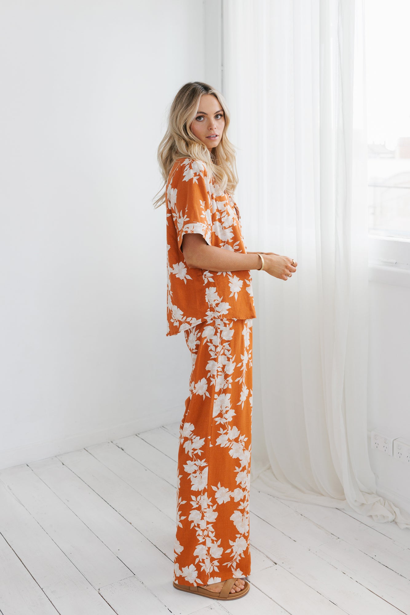 Citta Pants Auburn Floral