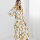 PRE ORDER EARLY APRIL - Allegria Dress - Yellow Floral