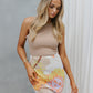Brim Skirt - Sun Print