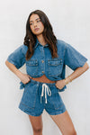 PRE ORDER - Brittanie Set - Blue Denim