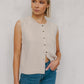 Brodee Vest - Sand