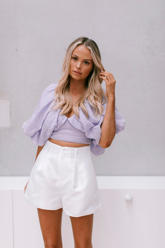 Suzie Shorts - White