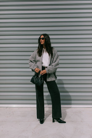 Tully Bomber Jacket - Grey