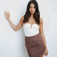 Basilio Skirt - Chocolate