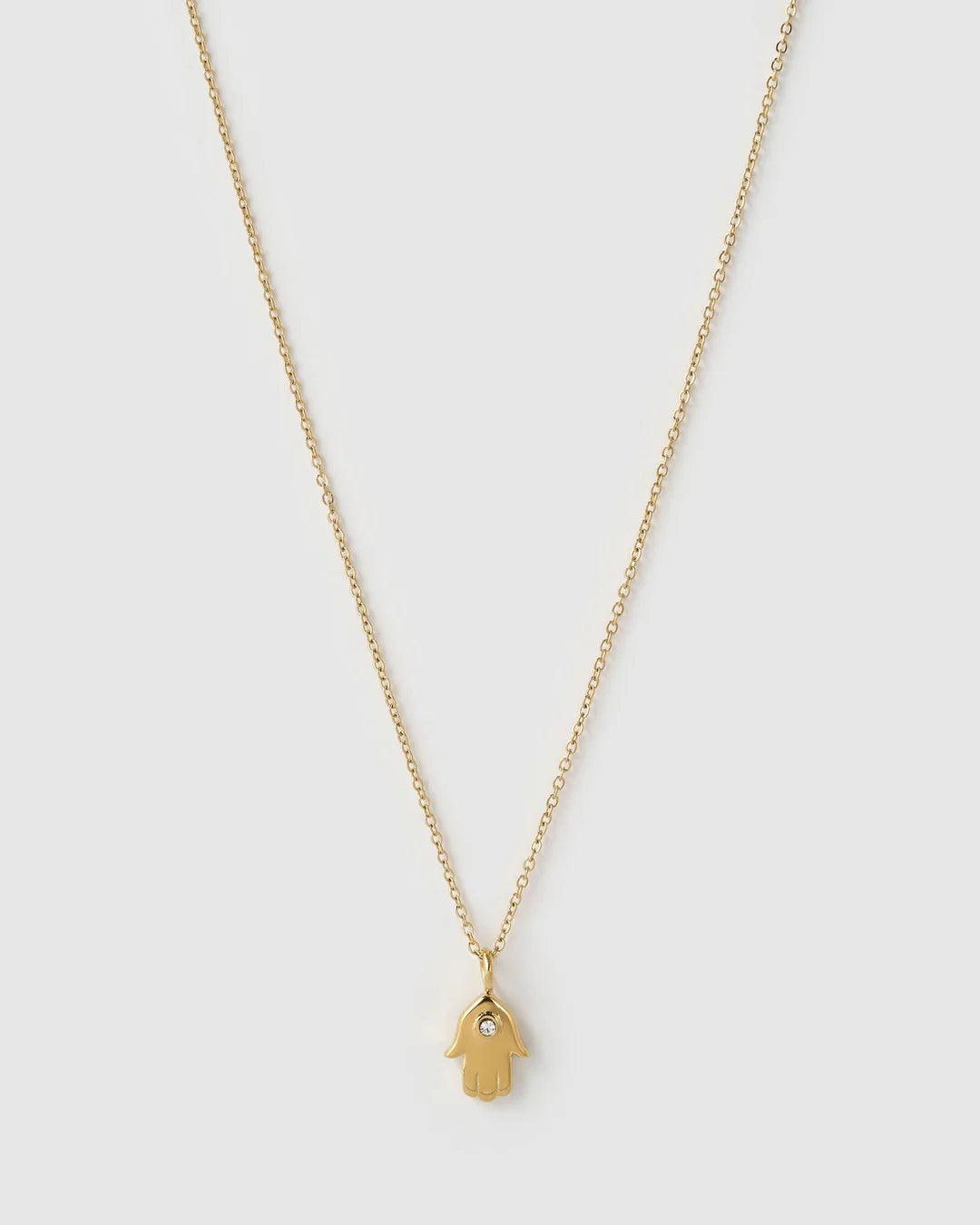Chamsa Necklace Gold