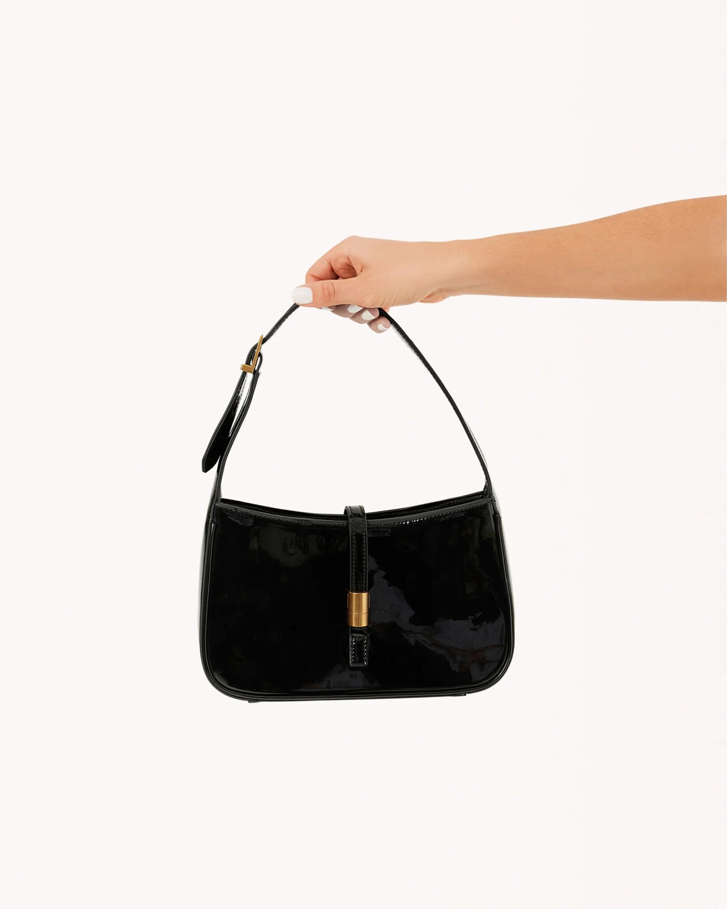 Clara Bag - Black Patent