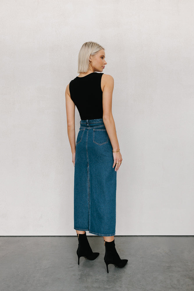 Caleb Bodysuit Black
