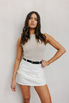 Passion Skort - White