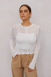 Ceila Top - White