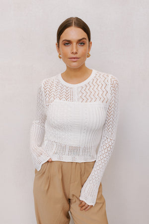 Ceila Top - White