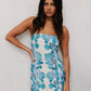 Grazie Dress - Cobalt Floral
