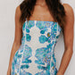 Grazie Dress - Cobalt Floral