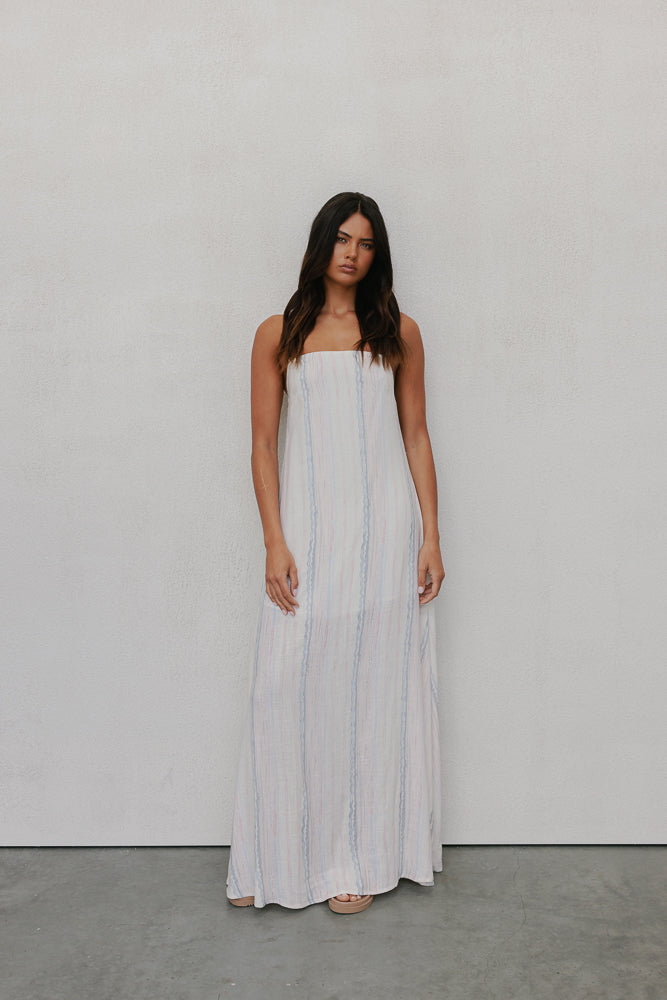 COMING SOON - Levissima Dress - Watercolour Stripe