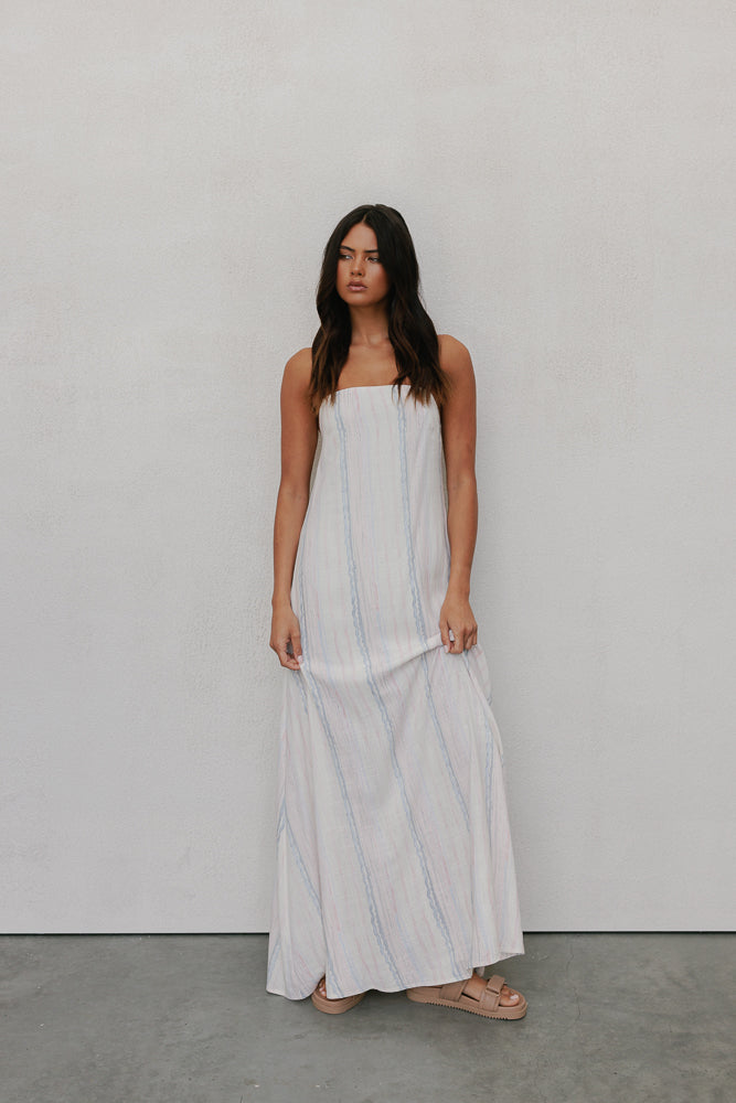 COMING SOON - Levissima Dress - Watercolour Stripe