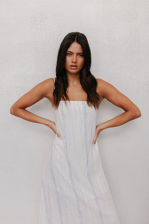 COMING SOON - Levissima Dress - Watercolour Stripe