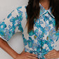 Bello Dress - Cobalt Floral