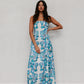 Grazie Dress - Cobalt Floral