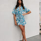 Bello Dress - Cobalt Floral