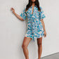 Bello Dress - Cobalt Floral
