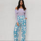 Sempre Pants - Cobalt Floral