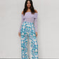 Sempre Pants - Cobalt Floral