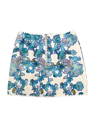 COMING SOON - Aprire Skirt - Cobalt Floral