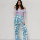 Sempre Pants - Cobalt Floral