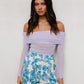 Sempre Pants - Cobalt Floral