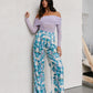Sempre Pants - Cobalt Floral